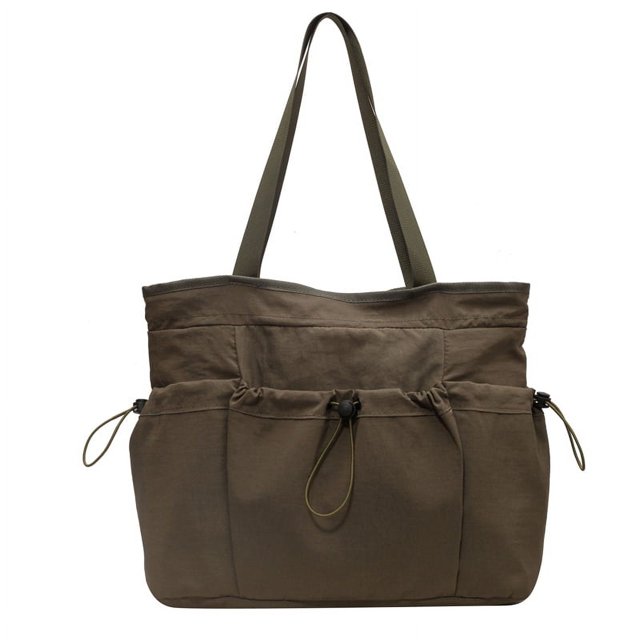 Bolso de hombro de nailon para mujer bolso Hobo con múltiples bolsillos para axila bolso comprador de gran capacidad