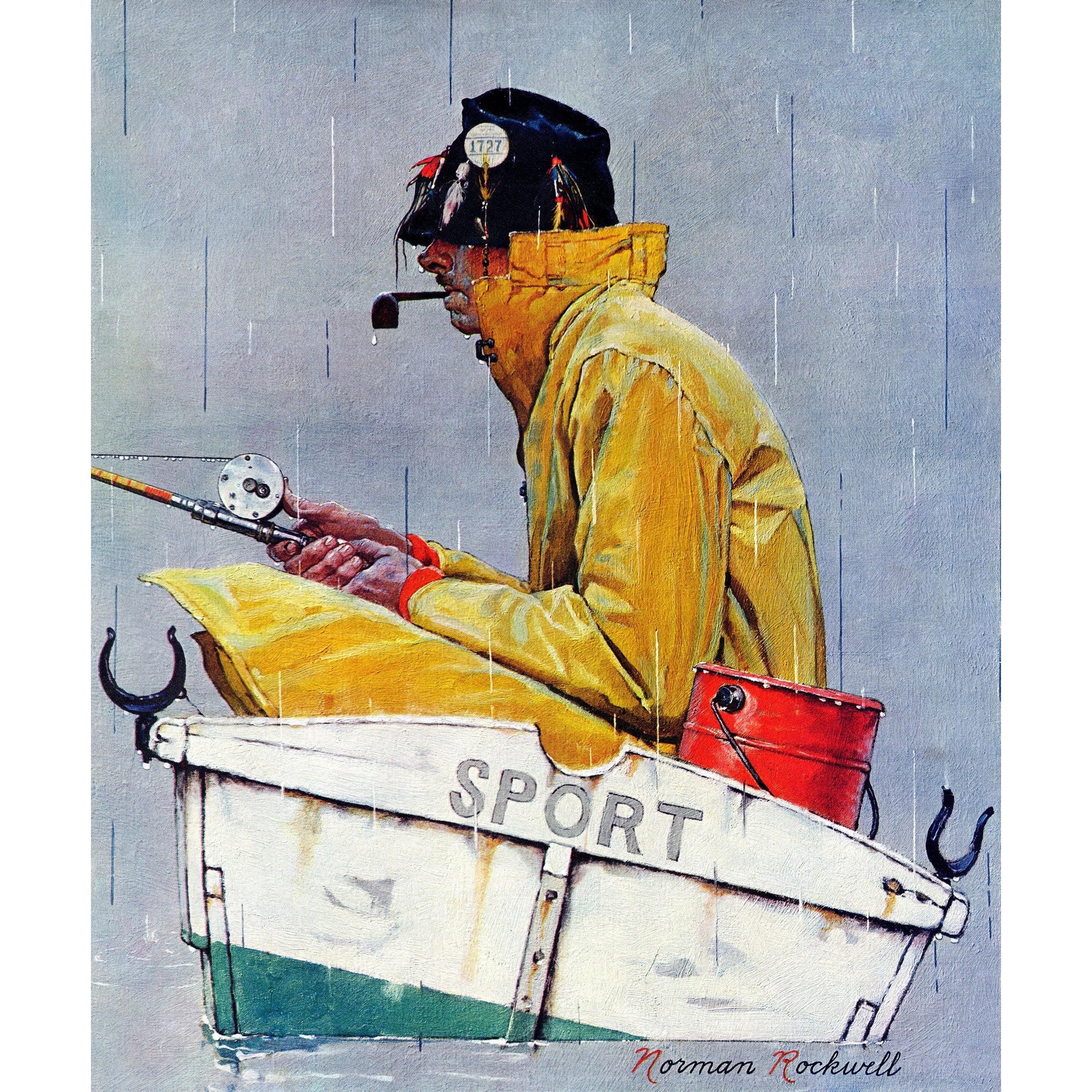 Marmont Hill Sport by Norman Rockwell Painting Print on Canvas