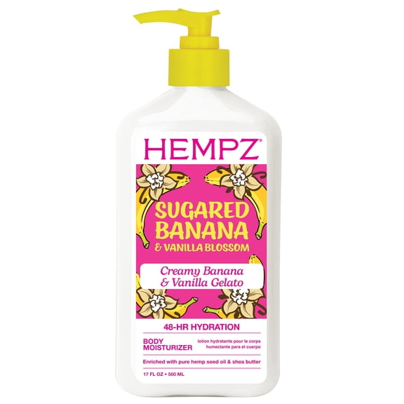 Hempz Sugared Banana & Vanilla Blossom Moisturizing Body Lotion 17 fl. oz