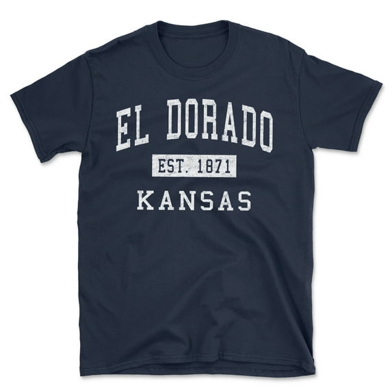 El Dorado Kansas Classic Established Men's Cotton T-Shirt