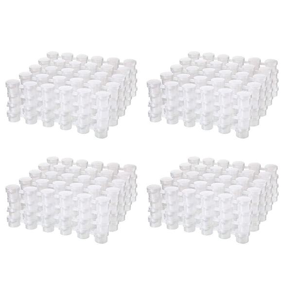 96 Tiras 2 Ml Tiras de Pintura VacíAs Macetas para Vasos de Pintura Recipientes de Almacenamiento Transparentes Pintura Suministros para Manualidades 576 Macetas en Total
