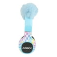 Justice Portable Wireless Bluetooth Headphone with Plush Pom PomsBlue