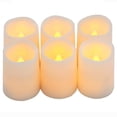 thumbnail image 1 of Remote Control Candles Premium Ic-Controlled Soft Flickering Votive Battery Operated Candles, 150+ Hours Of Lighting, 5H Timer, Battery Included, 1 of 6