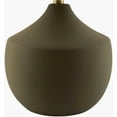 thumbnail image 3 of Livabliss Table Lamps, 22" Benson Rustic Bedside Nightstand Table Lamp for Bedroom Living Room Office, Green Body with White Beige Shade (22"H x 16"W x 16"D), 3 of 6