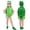 Green, variant on Adult Court Dress Green Turtle Role Play Outfit For Party Celebration Halloween