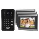 thumbnail image 2 of Timbre de vídeo WiFi de 7 pulgadas con cable, contraseña 3 en 1 con Control de acceso de huellas dactilares IC para aplicación remota TUYA Wifi, enchufe ACUK de 100-240V, 2 of 10