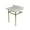 Carrara, variant on Kingston Brass KVPB30MB8 Templeton 30" Oval Marble Wall Mounted Bathroom Console - Nickel