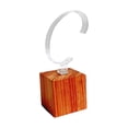 thumbnail image 3 of Exhibidor de relojes acrílico, soporte para guardar pulseras y brazaletes. Transparente, 3 of 7