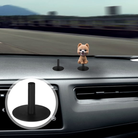 Niceauty 20Pcs Black Plastic Duck Holder for Dashboard Car Decor Mount