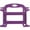 Purple, variant on West Coast Paracord Winder Rope Cord Organizer - Prevents Knots, Tangles, and Kinks - Available in Several Colors - Single, 5, 10, 20 Packs - Multiple Uses