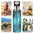 thumbnail image 7 of Yayeee 20oz Insulated Water Bottle Double Wall Stainless Steel with Flip Straw Lid, Magical Forest, 7 of 7