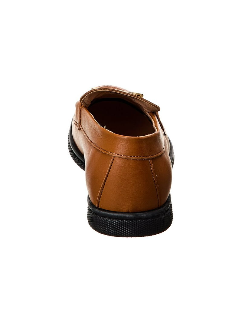 M by Bruno Magli Nerano Leather Loafer, 6.5, Brown - Walmart.com display picture 1