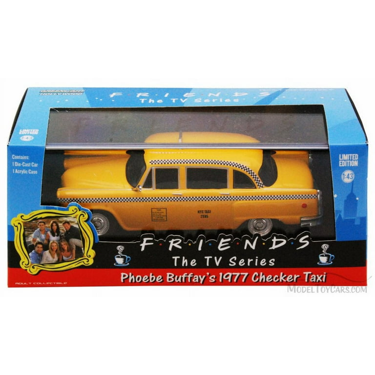 Friends (TV Series) Phoebe Buffay's 1977 Checker Taxi Cab 1/43