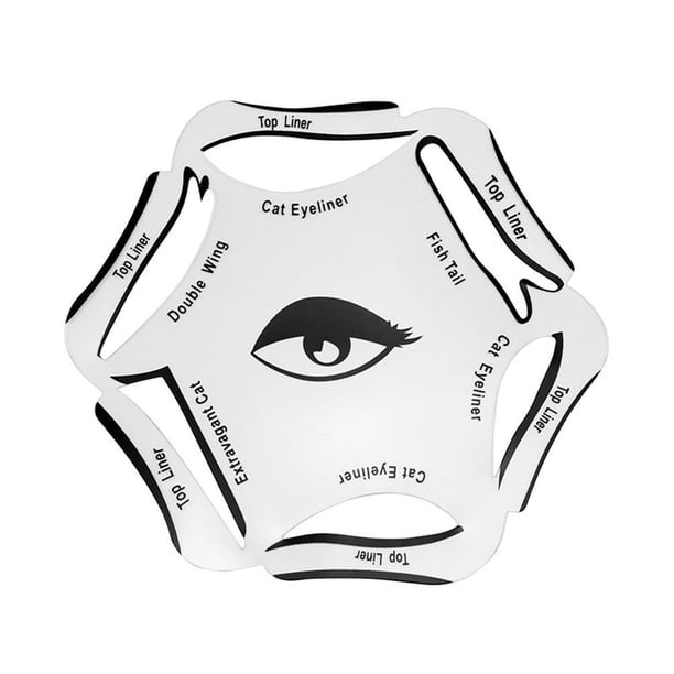 Plantillas Para Delineador De Ojos, 2 Uds., 6 En 1 Vogacara CE006390-00