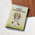 thumbnail image 5 of Cute Beagle Loves Dad Happy Father's Day Travel Passport Wallet Beagles Dog Lover Gifts Idea PU Leather Passport Holder Cover - 12008, 5 of 5