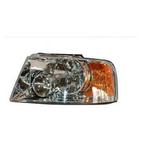 Left Headlight Assembly - Compatible with 2003 - 2006 Ford Expedition Sport Utility 2004 2005