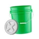 thumbnail image 3 of Cubo con tapa de rosca, versátil y práctico, para almacenar alimentos (20 L). Verde, 3 of 9