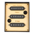 thumbnail image 1 of Single Coil Pickup,Guitar Pickup Set Black Guitar Pickup Single Coil Pickup Set Convenient Use, 1 of 9