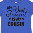 thumbnail image 4 of Inktastic My Best Friend is My Cousin with Hearts Boys or Girls Toddler T-Shirt, 4 of 5
