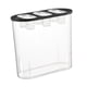 thumbnail image 3 of Caja de hidropónico, contenedor de plantación con hidropónico de 6 agujeros, caja de para plantas y peces. Negro, 3 of 9
