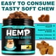 thumbnail image 2 of Masticables de cáñamo Calming Treats RSGRT, 110 unidades, para perros, antiansiedad, 2 of 9