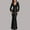 Black, variant on EGNMCR Evening Gowns for Women, Formal Dresses for Women, Women's Cocktail Dresses Long Sleeve V-Neck Dress Women Soild Fashion V-Neck Sequins Dress Long Sleeve Party Long Dresses Women Dress