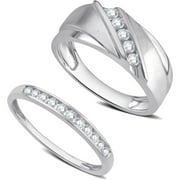 1/2 Carat T.w. Diamond 10k White Gold We