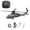 Grey/1 Baterry, variant on K2000 UH-60 RC Helicopter for Adults, 2.4GHz 6CH Brushless Remote Control Military Helicopter, 6-Axis Gyroscope RC Airplane with 3-Speed Mod, Altitude Hold & Optical Flow Positioning - 3 Battery