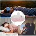 thumbnail image 3 of Unique Bargains 1 Pc Portable Lucky Strawberry Sleep Mask for Hotel Pink Fleece, 3 of 3