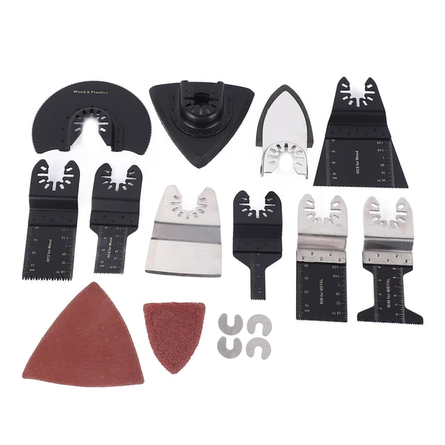 Quick Release Multi Tool Blades Kits,98 PCS Oscillating Saw Oscillating Tool Blades Multitool Quick Release Saw Blades True to Its Promise