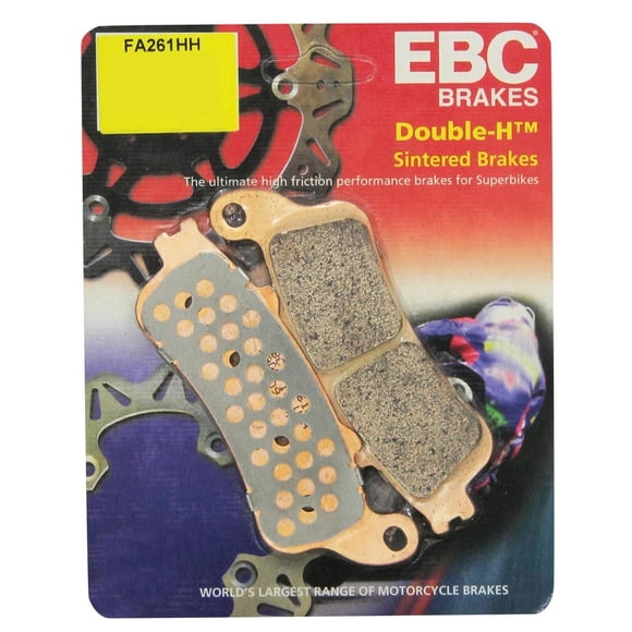 Balata para motocicleta EBC FA261HH color Negro