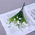 thumbnail image 2 of Artificial Camellia Flowers, Long Floral Stems for Tall Vases, Plastic Artificial Flowers, Muilti Color Faux Flowers Bouquets for Centerpieces, Wedding, Home & Office Party Decor(White), 2 of 5
