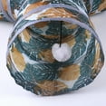 thumbnail image 5 of Travelwant Pet Cat Tunnel Tube Cat Toys 3 Way Collapsible, Cat Tunnels for Indoor Cats，Kitty Tunnel Bored Cat Pet Toys Peek Hole Toy Ball Cat, Puppy, Kitty, Kitten, Rabbit, 5 of 7