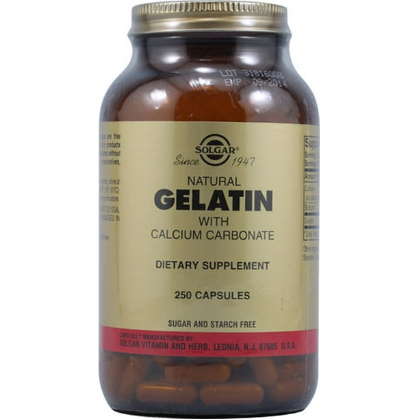 Solgar Gelatin Capsules 250 ct Walmart.ca