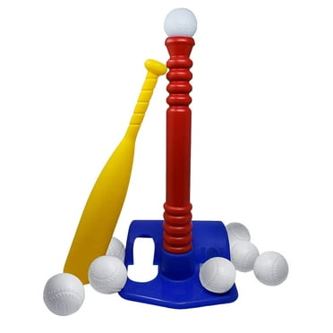 Qocolhg Kids Toddlers Baseball Toys Ages 5-7, Adjustable Batting Kids Game with Balls, Develops and Improves Baseball, Softball, Sports Toy for Boys and Girls, Birthday Christmas Gifts for Kids Boys