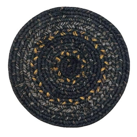 8 Trivet - Homespice Decor Raven Jute Braided Trivet 8