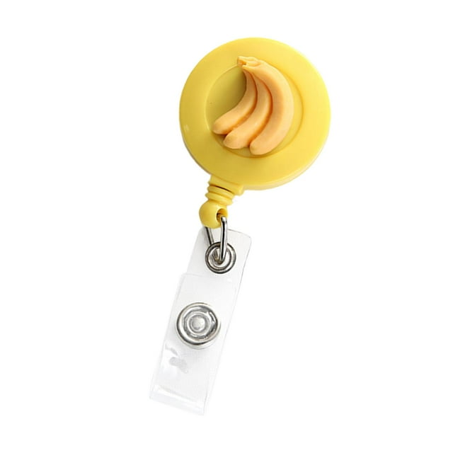 Milaget Mignon Enrouleur de Badge Clip d'Identité Support Rétractable pour Pharmacie Hôpital Infirmières B