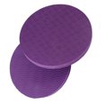 thumbnail image 1 of Wosthever TPE pequeña rodillera redonda antideslizante deporte Fitness Yoga Mats portátil soporte plano cojín tablón gimnasio almohadillas Uniforme atlético Púrpura, 1 of 6