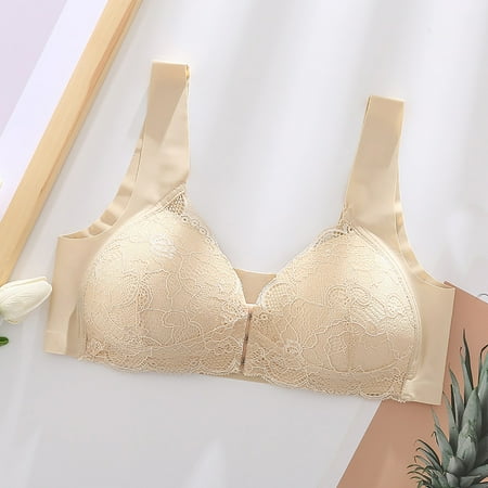 GENGING Bralette for Women Women s Oversized Bra Without Steel Rings Or Marks Gathered For Sleep Lace Style Adjustable Tween Underwear Daily Bra