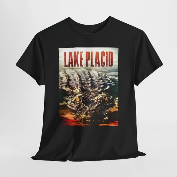 Lake Placid 1999 Retro Movie Poster Horror Unisex Graphic T-Shirt