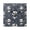 Black, variant on Cartoon Sitting Panda Wall Clock Battery Operated Silent Non-Ticking Bedroom Office Kitchen Home School Decor 7.8"(Black)