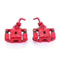 thumbnail image 2 of Power Stop Rear Pair of Red Powder Coated Calipers S3302, 2 of 4