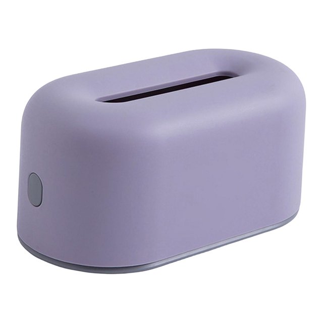 pañuelos con soporte para papel higiénico para dormitorio, comedor, Púrpura Gloria sostenedor del tejido