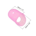 thumbnail image 2 of Uxcell Finger Tips Anti Slip Fingertip Protector, 20 Pack 30mm Silicone Finger Guard, Pink, 2 of 6