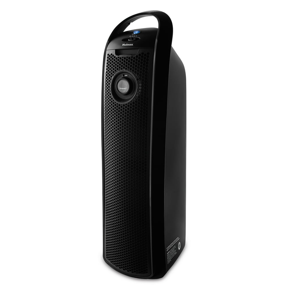 Holmes aer1 Tower HEPA Air Purifier with Air Ionizer and Visipure Air