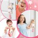 thumbnail image 3 of Juego de hadas de dientes de madera para niños | Colgante de puerta - Incluye bolsa de terciopelo, botella de vidrio con corcho de madera | Regalo y decoración de recuerdo de dientes de leche para, 3 of 6