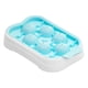 thumbnail image 1 of Mini bandeja para cubitos de hielo con tapa - Silicona de grado alimentario, prensa y cubierta de 14 cubos, fácil de demoldar para cocina, moldes de chocolate y mermelada, 1 of 2