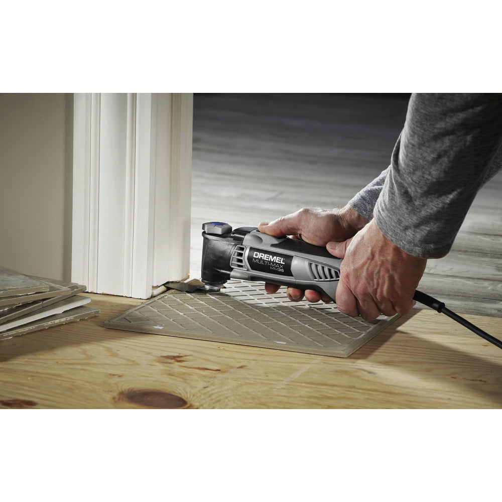 Restored Dremel MM35-DR-RT 120V 3.5 Amp Variable Speed Corded Oscillating Multi-Tool Kit (Refurbished)