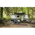 thumbnail image 2 of Reversible LED Illuminated RV Patio Mat - Magnolia Design | 9’ x 12’ - Perfect for Camping and Outdoor Use, 2 of 5