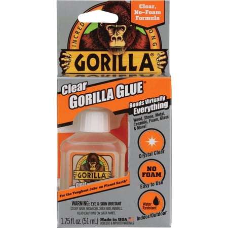 Gorilla Clear All-Purpose Glue - Pack of 6
